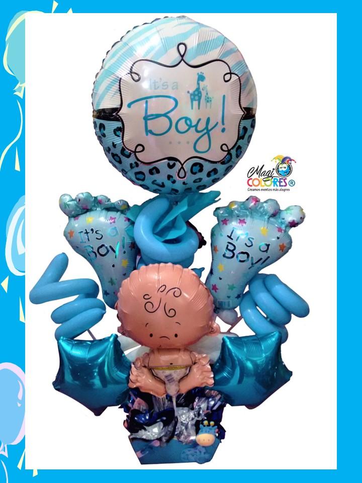 Arreglo con Globos Baby Shower