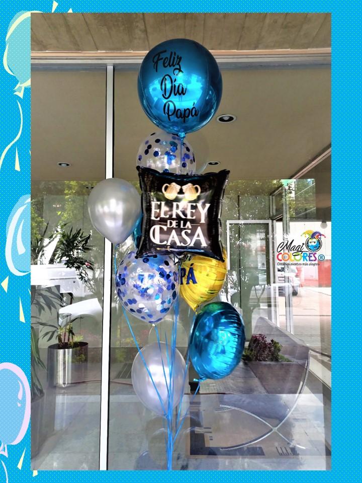 Arreglo de Globos Día del Padre