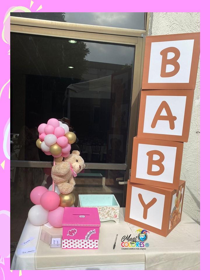 Centro de Mesa Osito Baby Shower