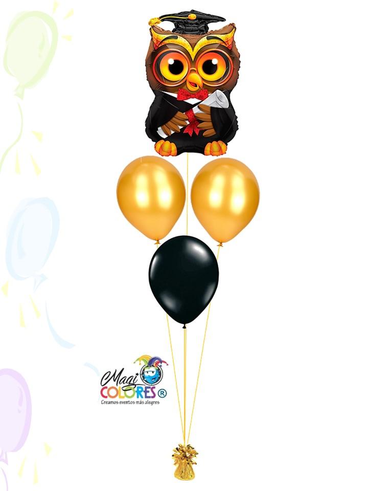 Globos con Helio para Graduación