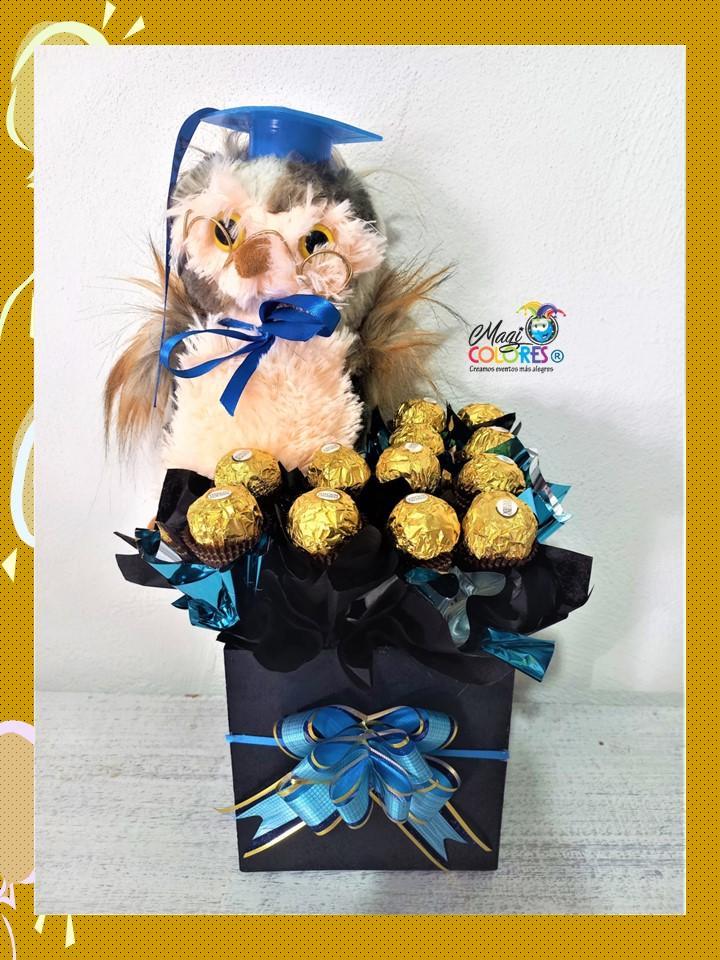 Arreglo de Graduación con Chocolates