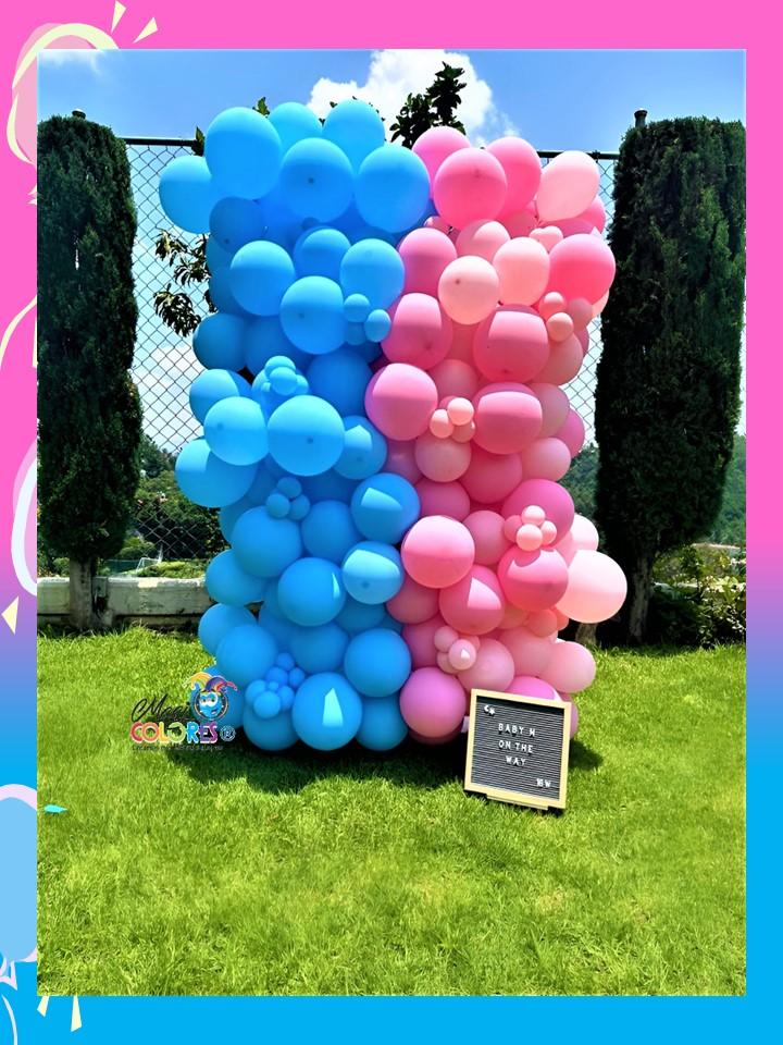 Pared de Globos Revelación