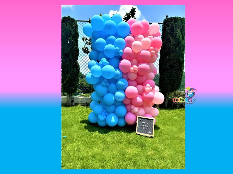 Pared de Globos baby Shower