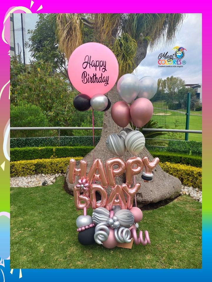 Arreglo Gigante Happy Bday