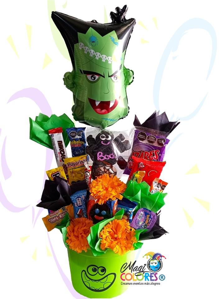 Arreglos con globos halloween