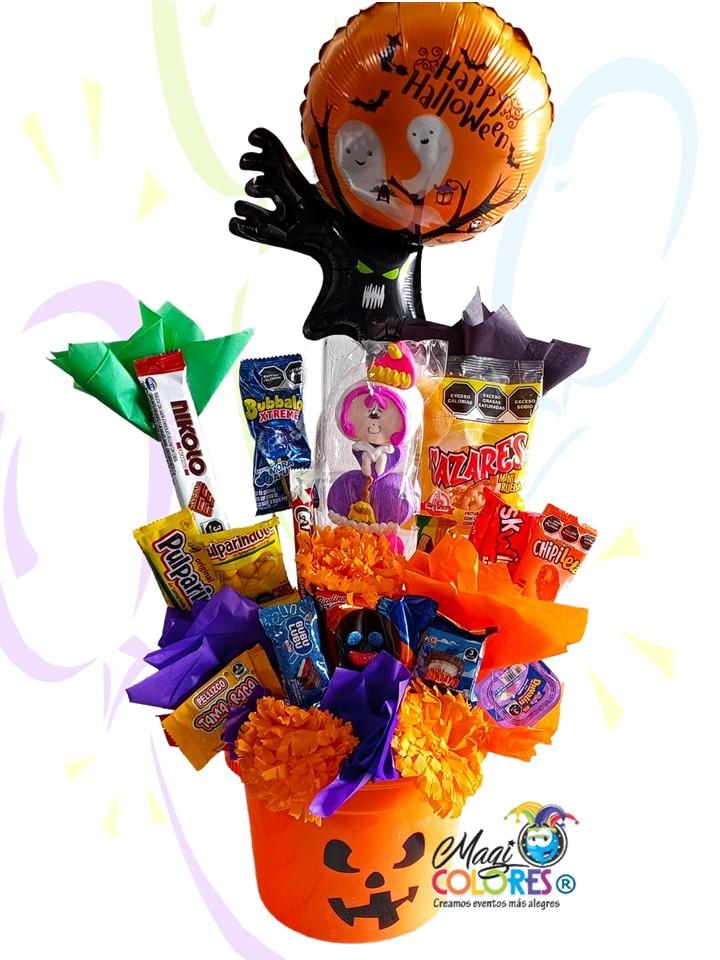 Arreglos con globos halloween