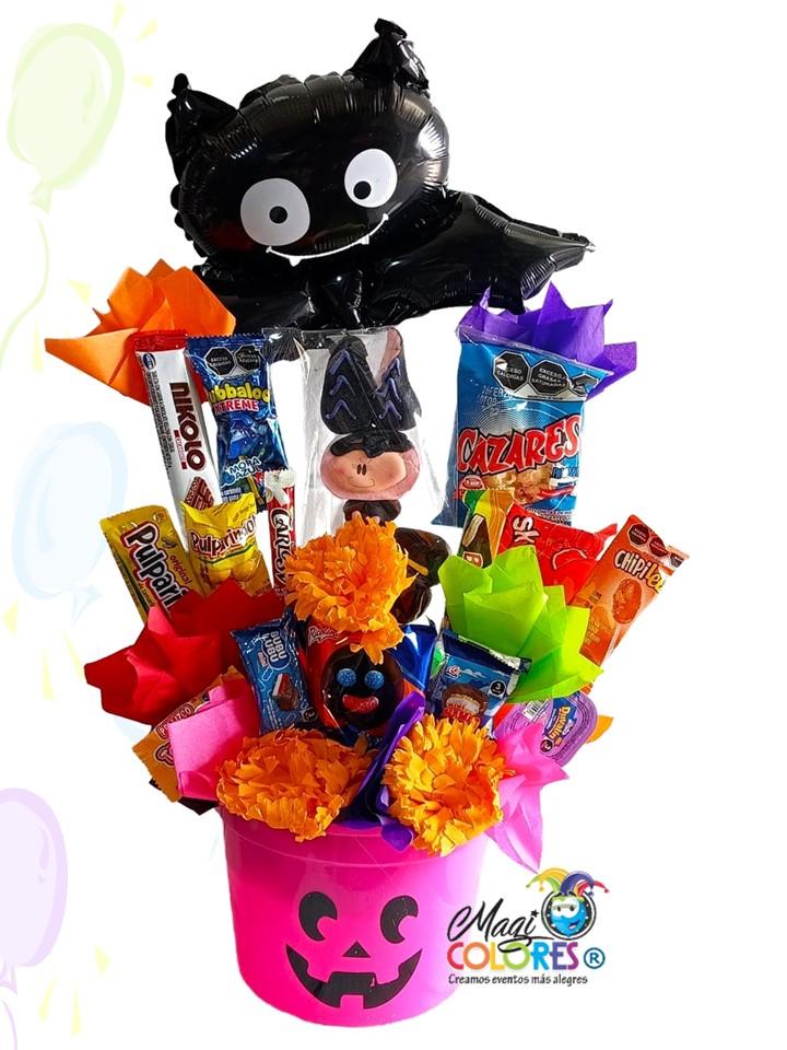 Arreglos con Globos Halloween