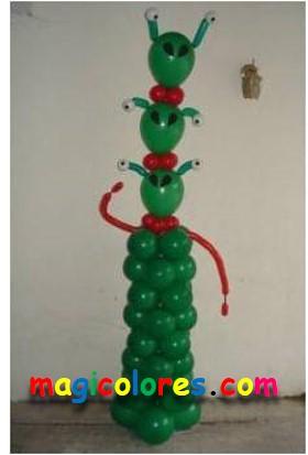 Globos con helio para halloween