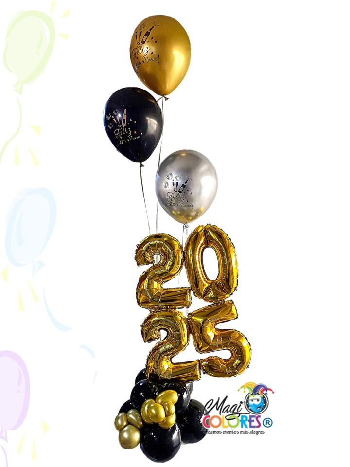 Arreglo 2025 con globos helio