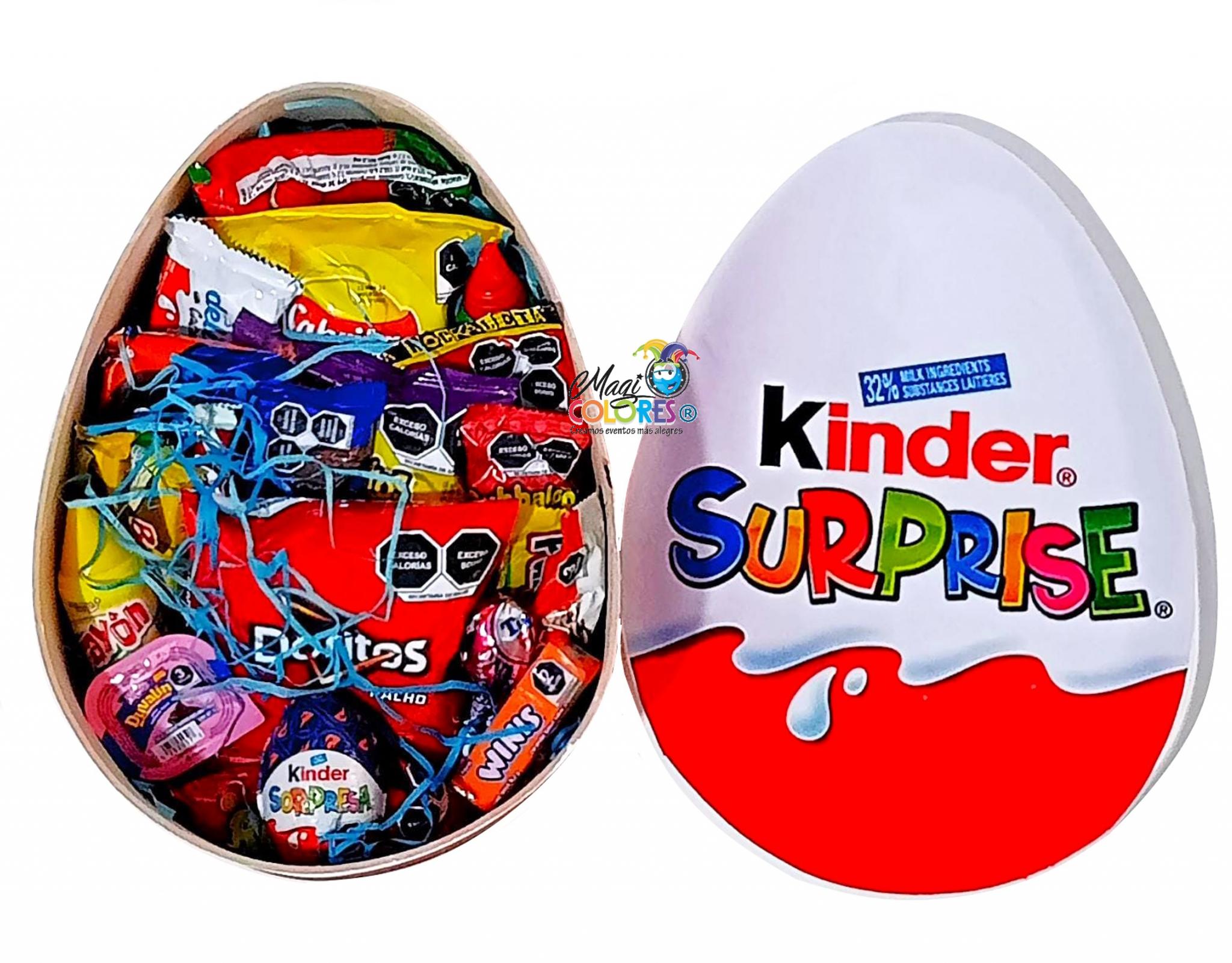 Kinder Huevos con Botanas