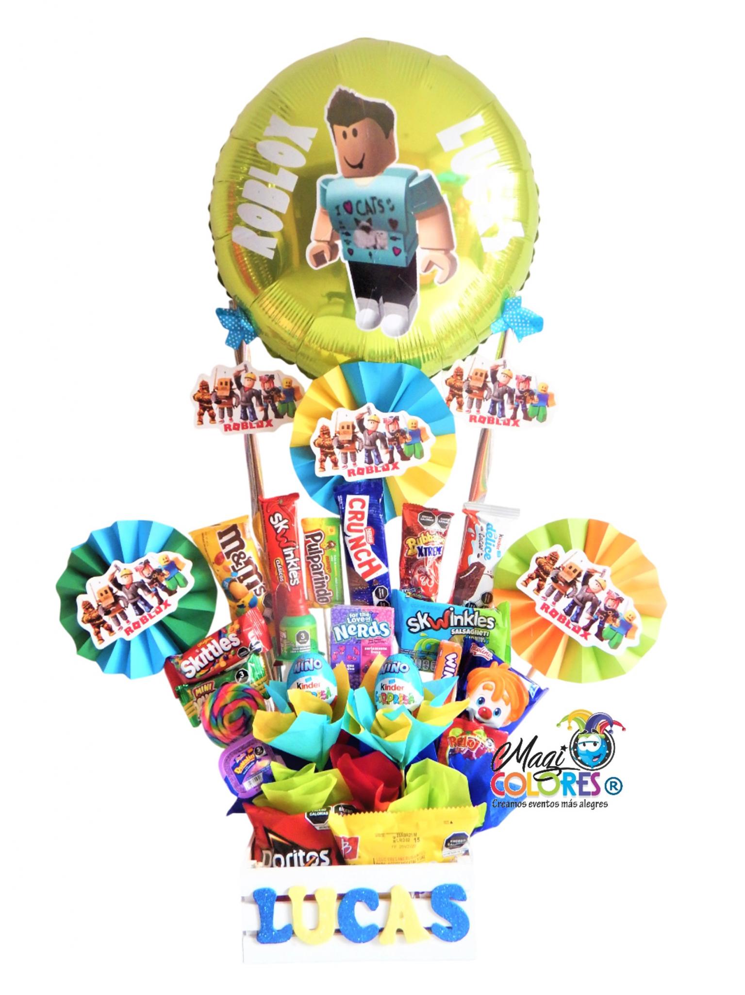 Arreglo con Dulces Día del Niño