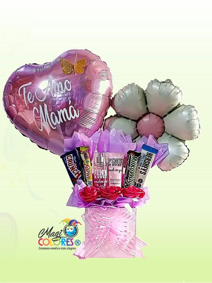 Arreglo con Chocolates Día de las Madres