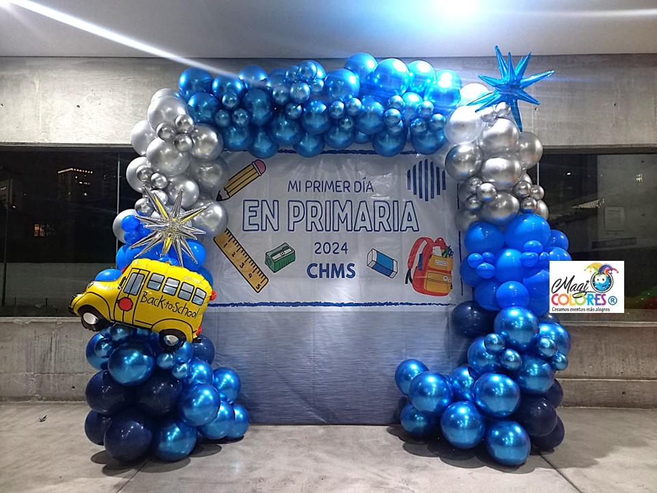 Arco con Globos Graduación