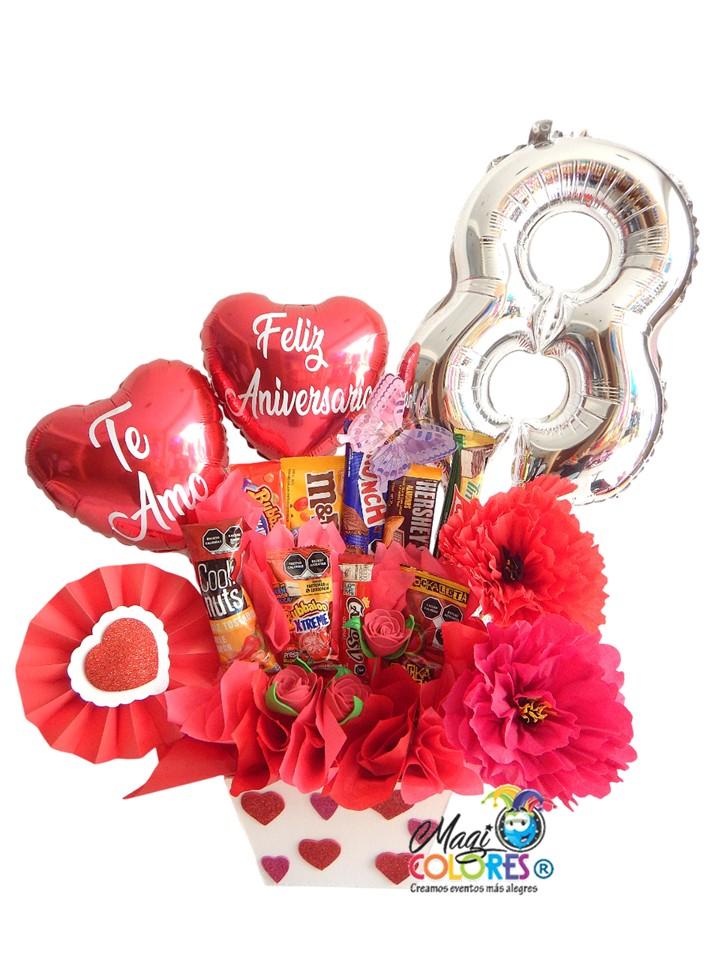 Arreglo de Aniversario con Chocolates
