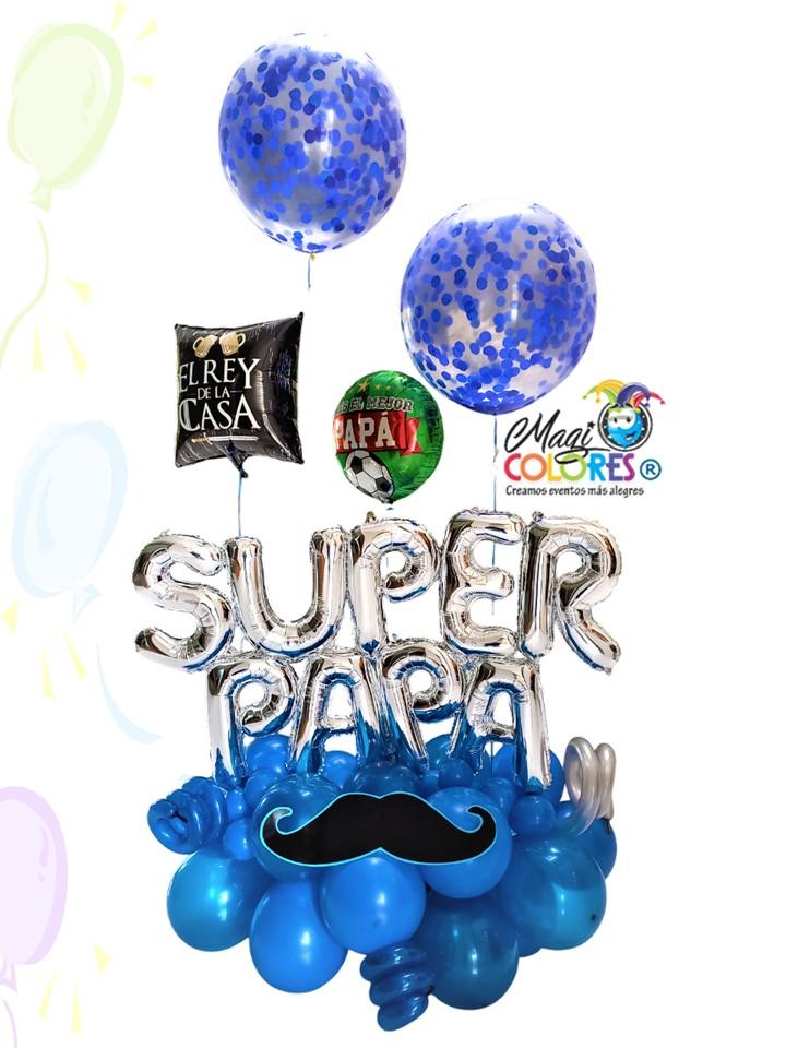 Arreglo Gigante con Globos Día del Padre