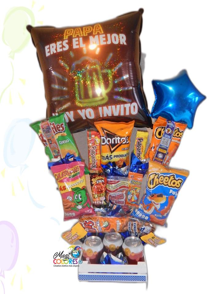 Arreglo con Globos para Papá