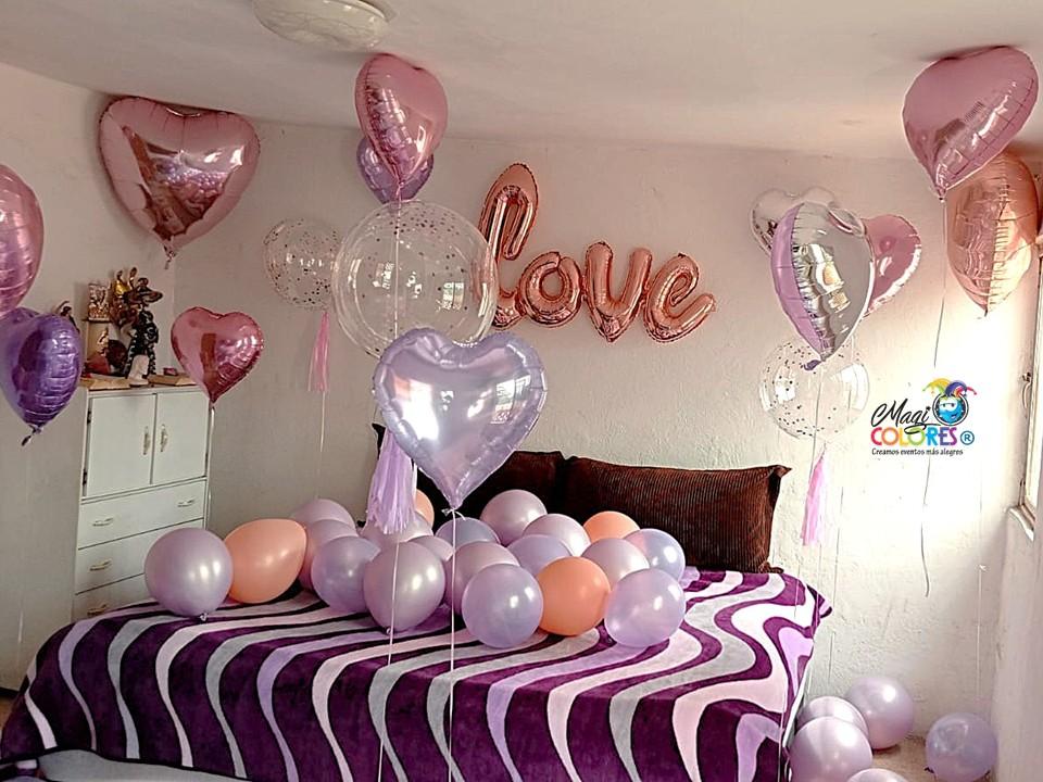 Rellenado de Cuartos con Globos