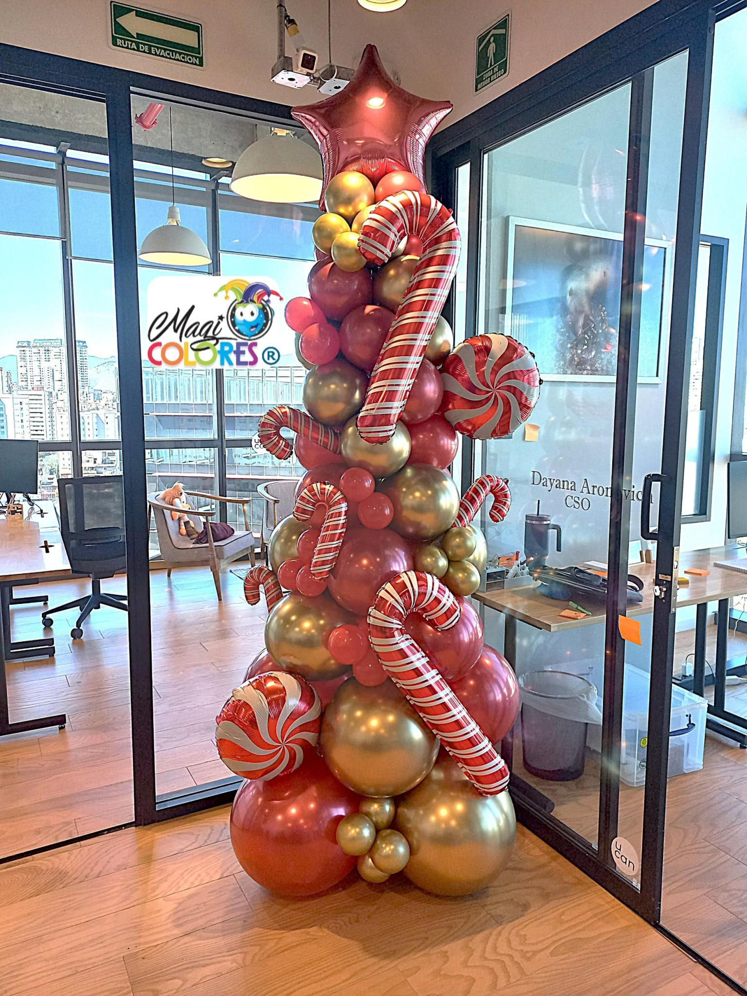 Arbol de Navidad caramelos