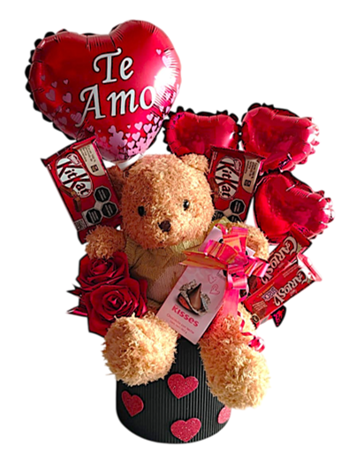 Arreglos con peluchesolates Ferrero Rocher