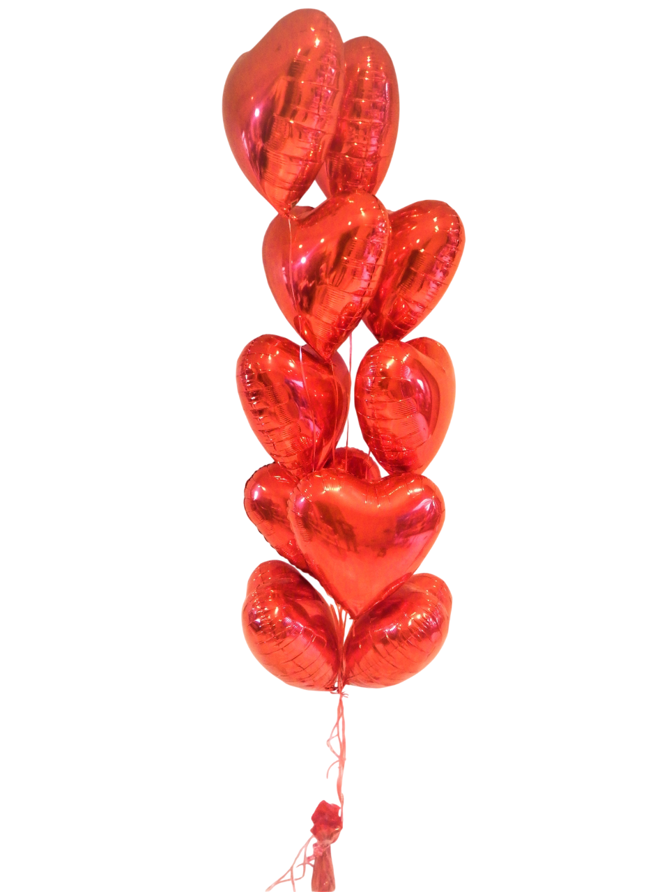 Globos de corazón con helio