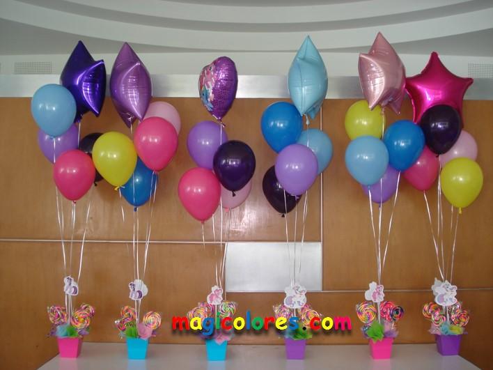 Globos con helio Little Pony