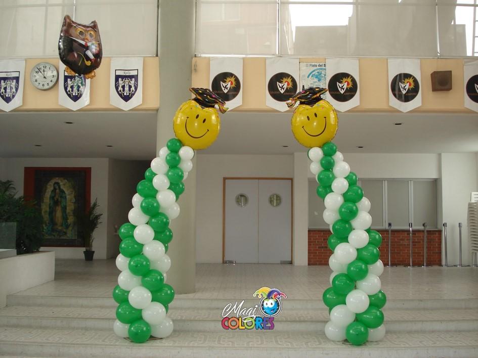Globos metálicos de graduación