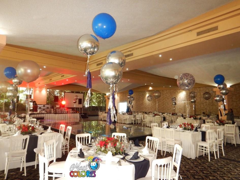 Globos orbz con helio 