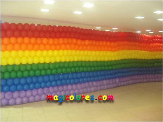 Pared de Globos