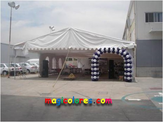Arco de Globos para Carpas Empresariales