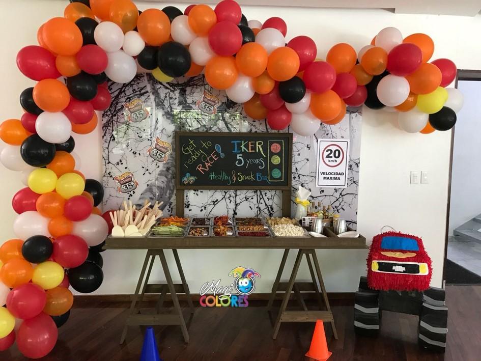 Decoraciones vintage con globos