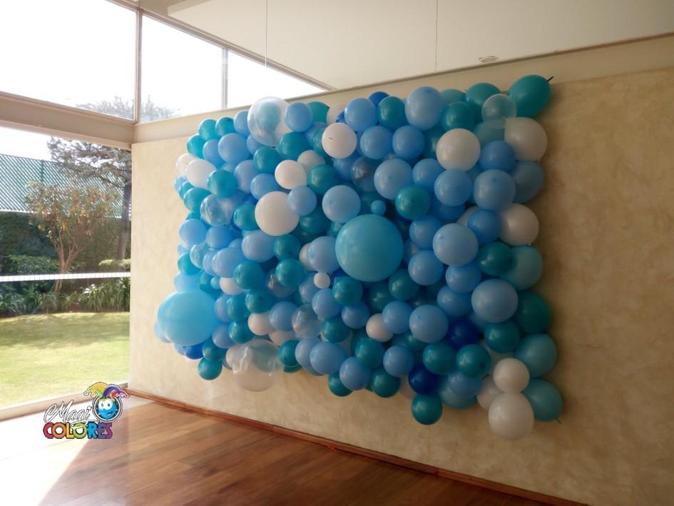 Decoraciones vintage con globos