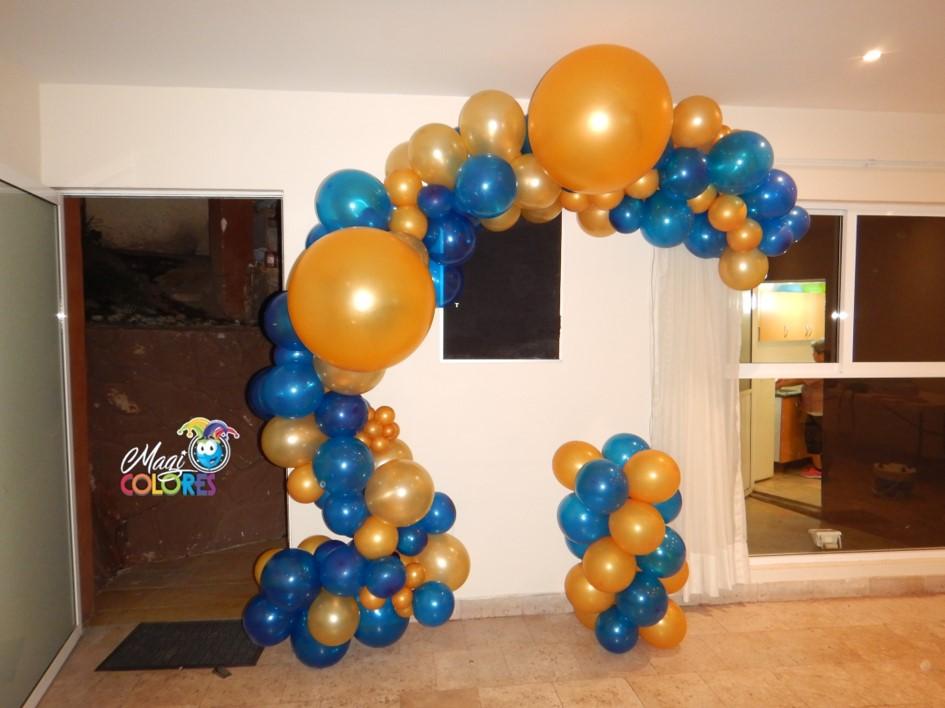 Decoraciones vintage con globos