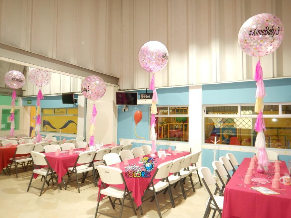 Globos gigantes impresos con helio