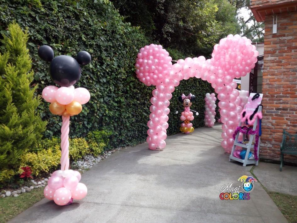 Arco con orejas minnie mouse