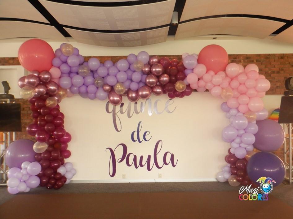 Arco Vintage con Globos