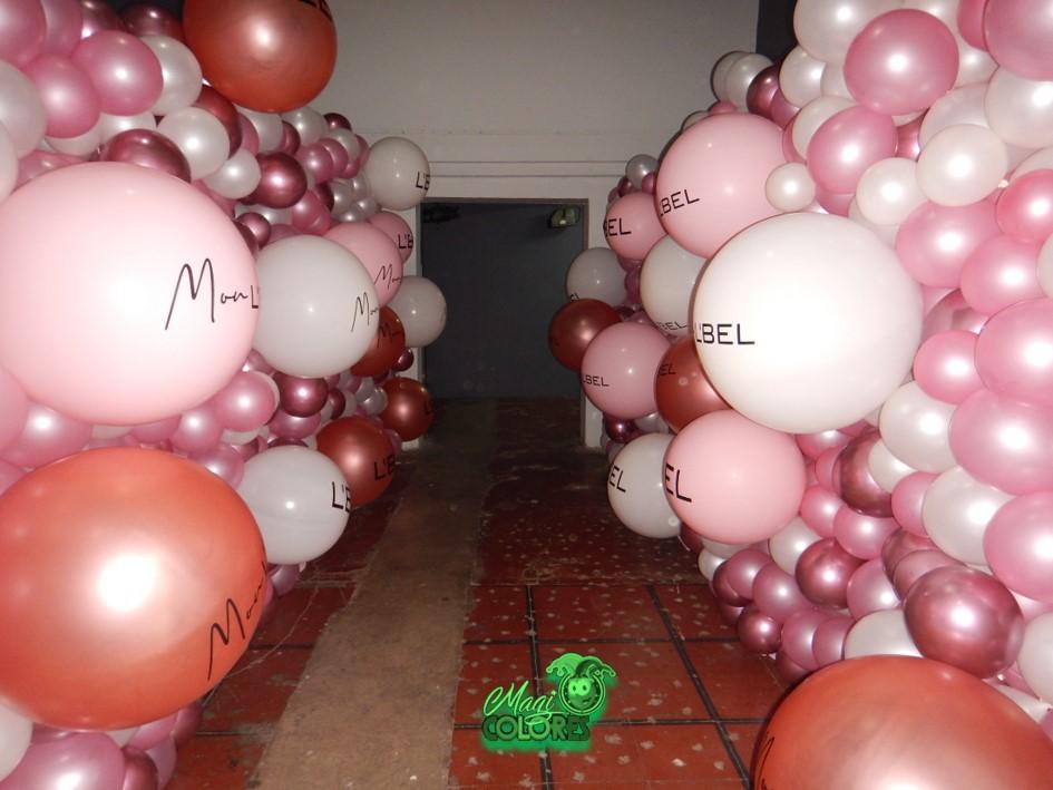Pared Orgánica con Globos