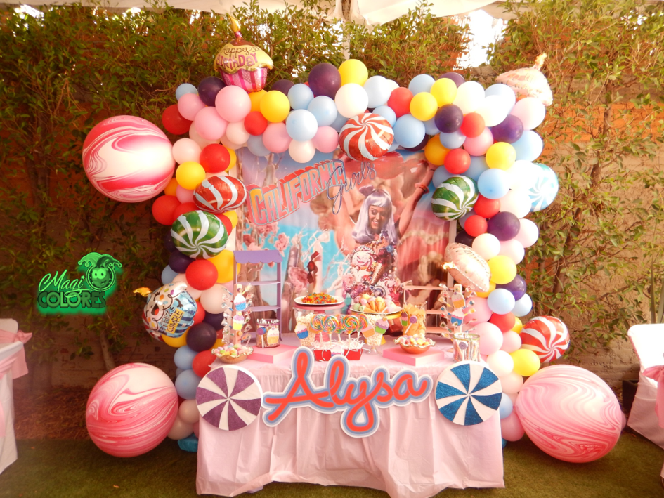 Arco de Dulces con Globos