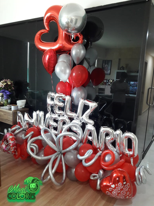 Súper Arreglos con globos a domicilio