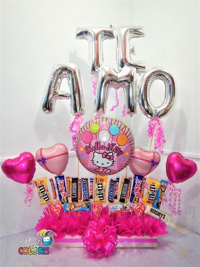 Arreglo de chocolates Te AMo