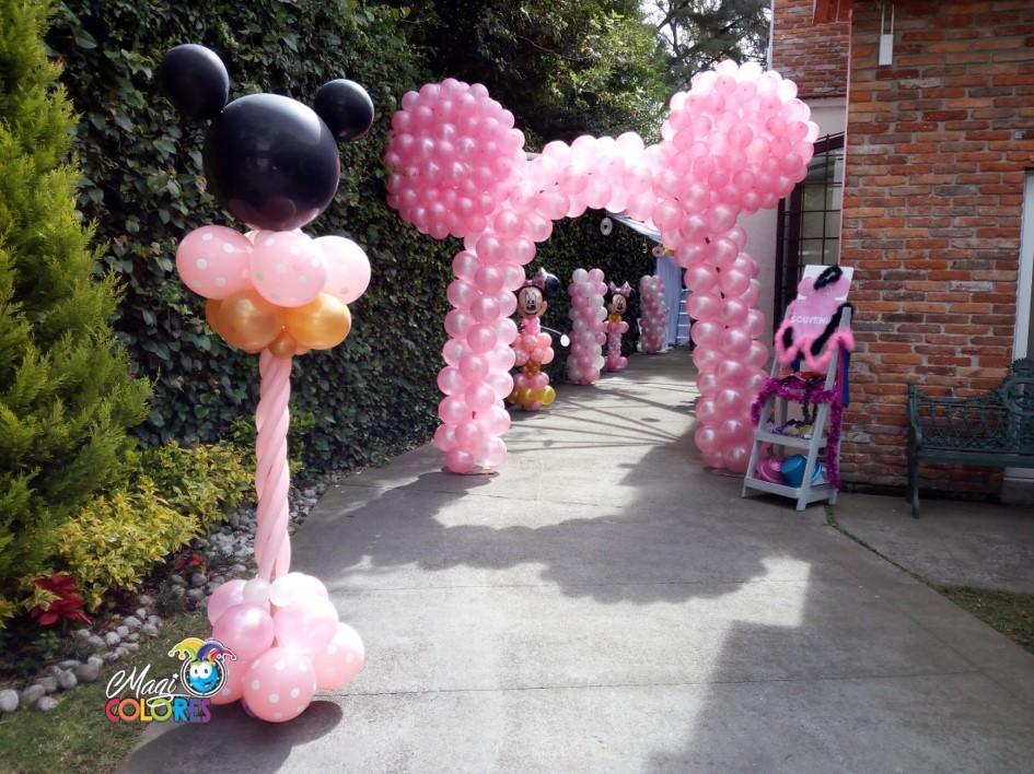 Decoración Temática Minnie Mouse