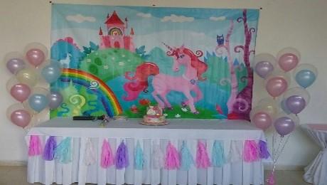 Decoración con Globos Unicornio