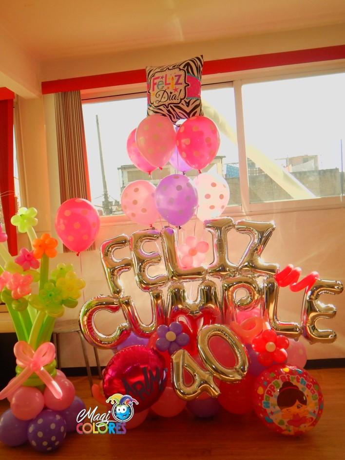 Oso con Globos