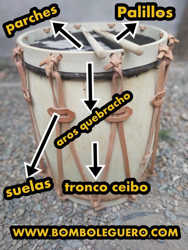 Te mostramos como esta fabricado bombo leguero