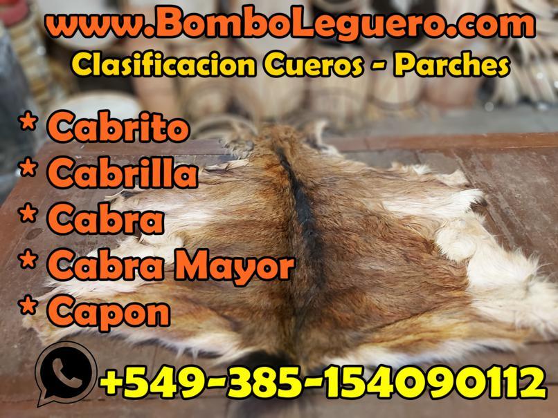 cueros de cabra oveja cabrilla cabrito