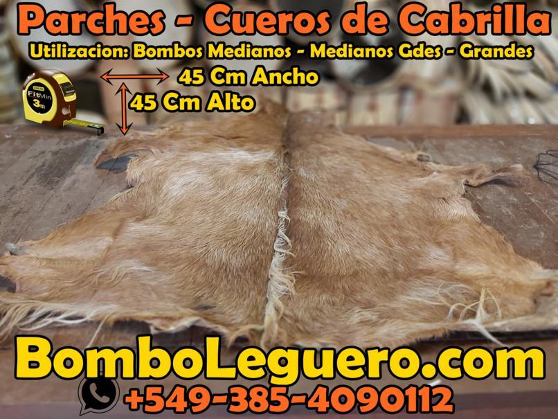 cueros parches cabrilla