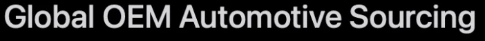 Global OEM Automotive Sourcing