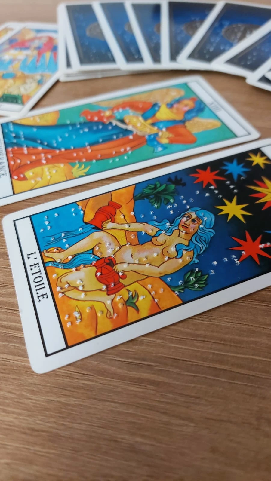 tarot con braille