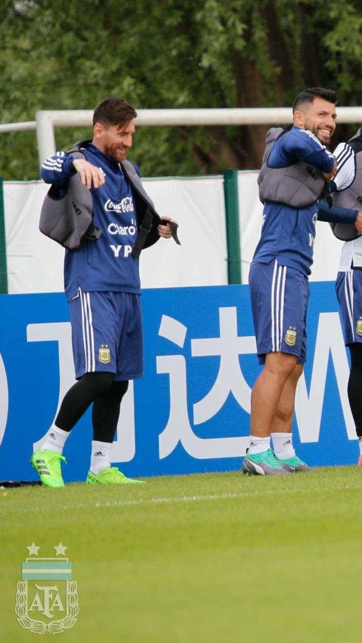 La Selección Argentina se prepara para el Mundial con productos OMD!