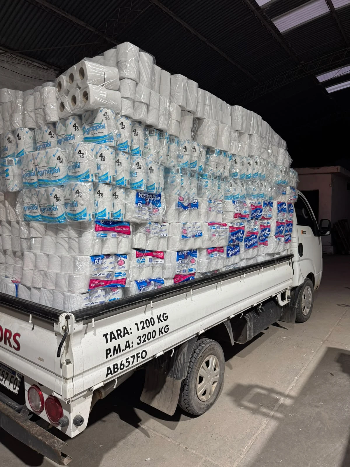 Stock disponible para entregas mayoristas en Bolívar