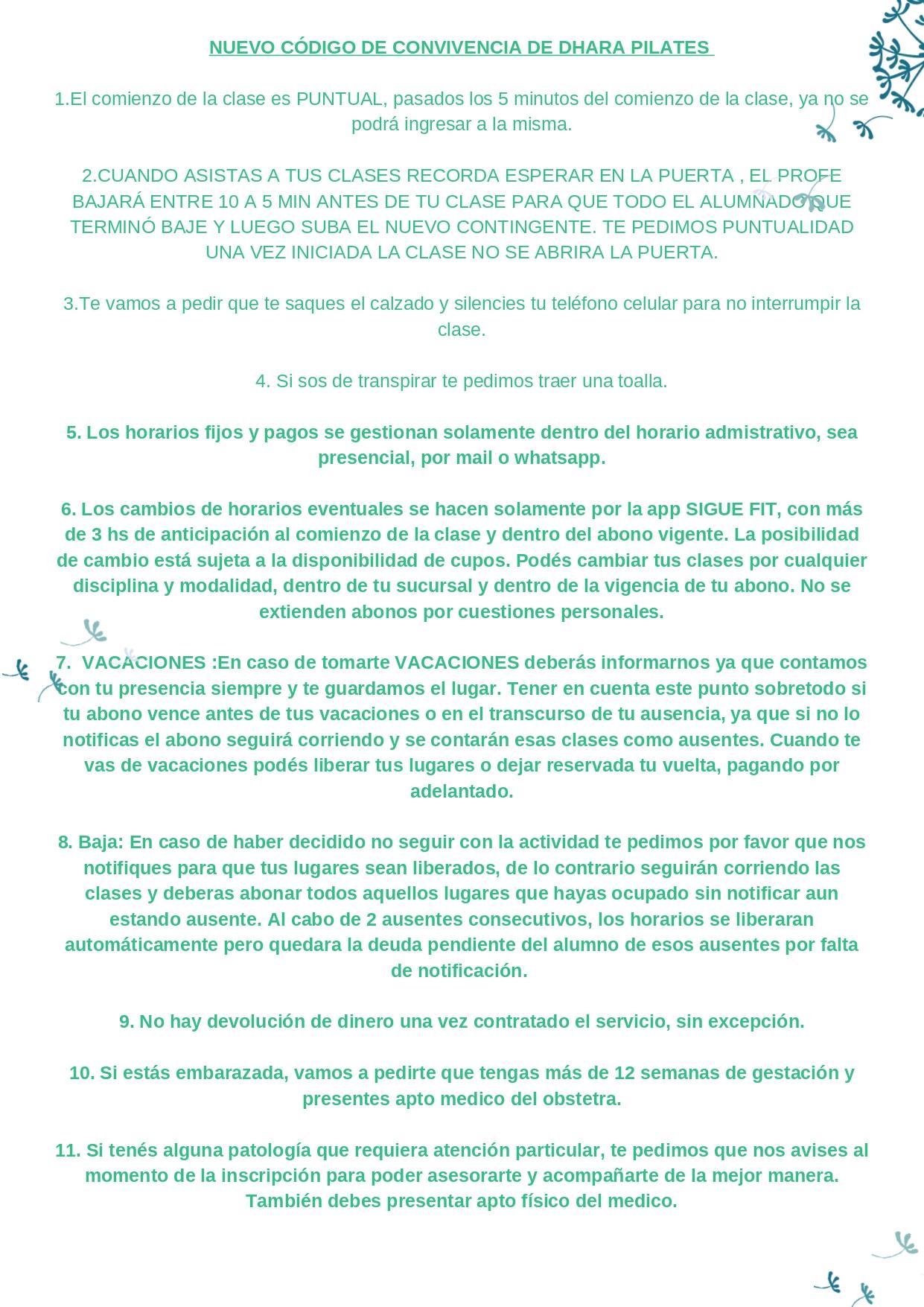Bases y Condiciones
